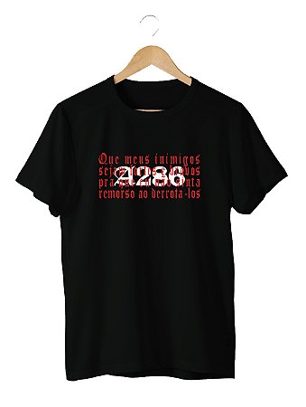 Camiseta A286 "Amuleto da sorte" RL10ANOS Preto