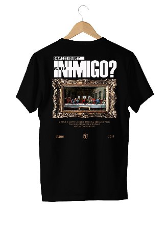 Camiseta A286 - Quem é oz aliado quem é o inimigo - Oversized