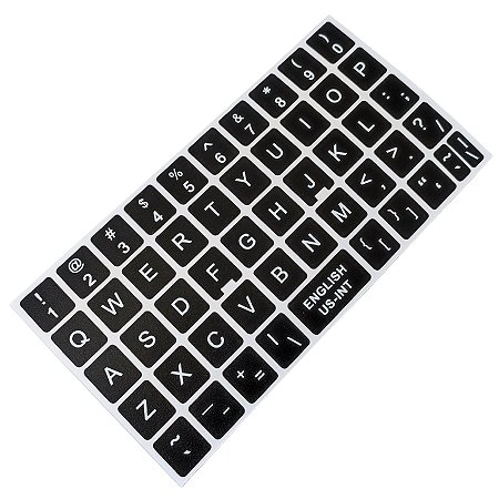 Adesivos Inglês Us Etiquetas P/ Teclado Pc Ou Notebook