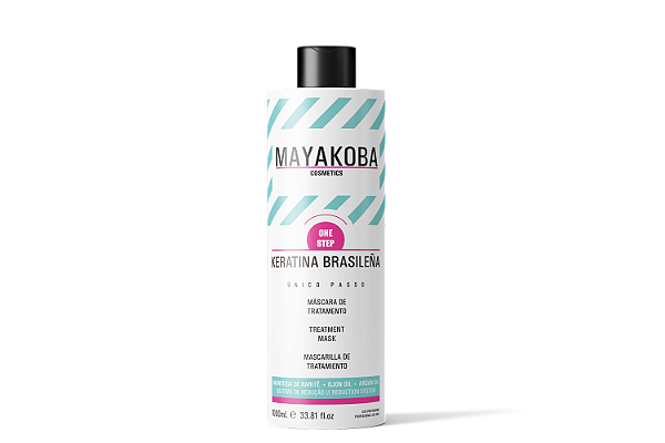Escova Progressiva Mayakoba - Keratina Brasileña - Mayakoba Cosmetics 1000ml
