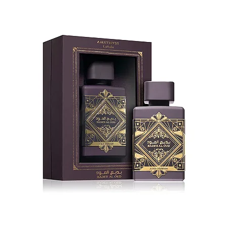Perfume Árabe - Bade'e Al Oud Amethyst - 100ml - Lattafa Perfumes