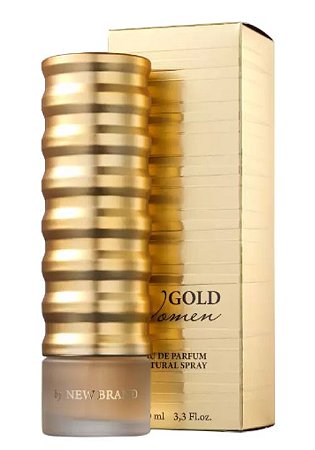 Perfume Feminino Gold Women New Brand 100 ml