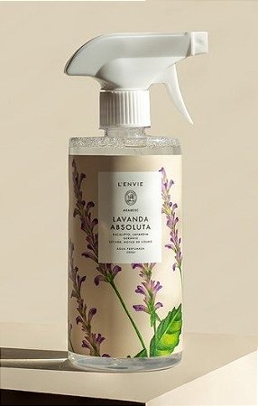 Água Perfumada Lavanda Absoluta 500ml Lenvie