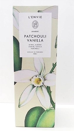 Difusor de Perfumes Patchouli Vanilla Lenvie 200ml