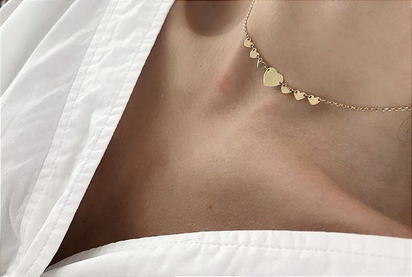 Colar Love em ouro 18k