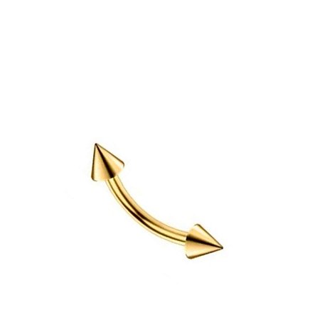 Piercing Spike em ouro 18k