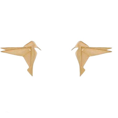 Brinco Bird em ouro 18k