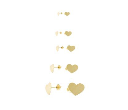 Brinco Love em ouro 18k