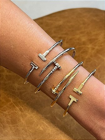 Bracelete Prego em ouro 18k