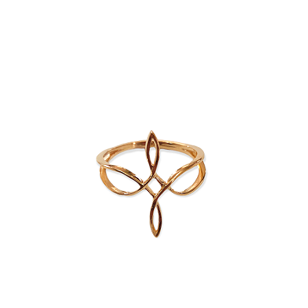 Anel Trama em ouro 18 k