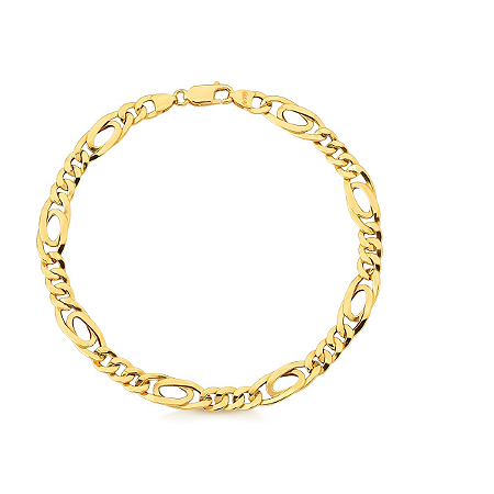 Pulseira de Ouro 18k Elos
