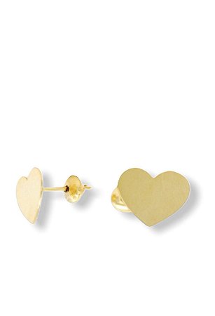 Brinco Love em ouro  18k -12mm