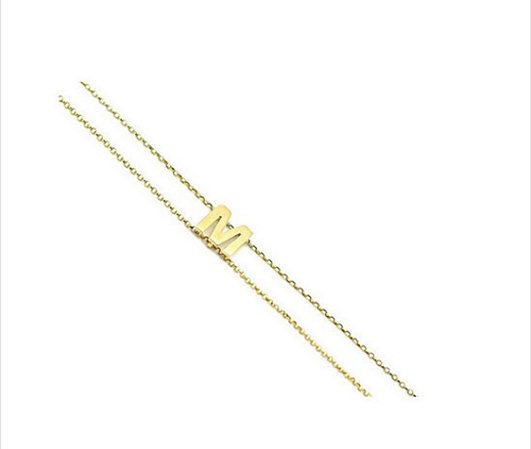 Pulseira Personalizada em ouro amarelo 18k