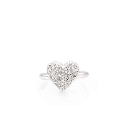 Anel Love com Diamantes em ouro 18k