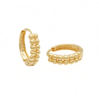 Argola em ouro amarelo 18k