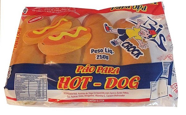 Hotdog no pão de forma