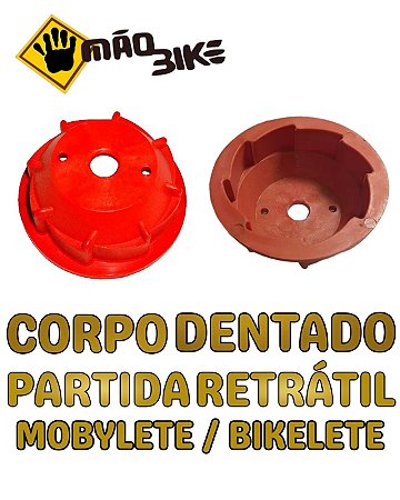 Corpo Dentado Partida Retrátil Mobilete Bikelete