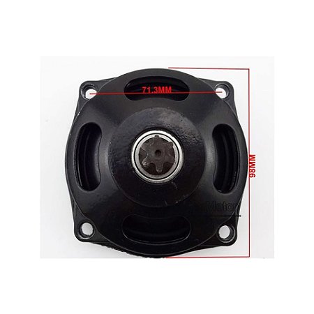 Campana da embreagem 6 D mini moto / Quadriciclo 49cc 2-T