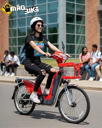 BICICLETA ELÉTRICA VEXX VELOSTER 800W (COM MARCHA RÉ)