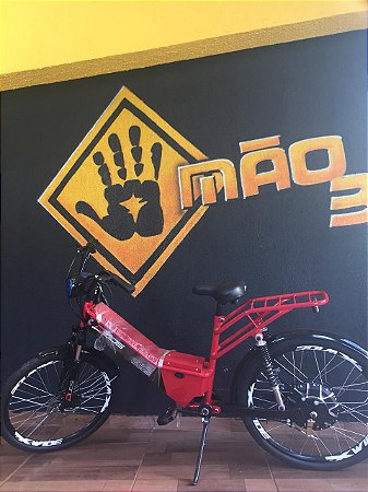 Bicicleta Elétrica Duos Confort Full 48v/800w (Amortecedores Dianteiro, Traseiro e com Bagageiro)