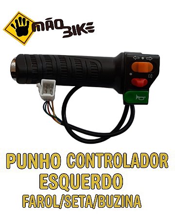 Punho Esquerdo Controlador do Farol Sousa Bike 48v