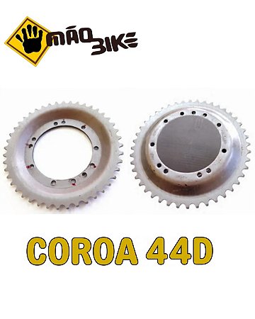COROA 44D COM FURAÇÃO PARA BICICLETA MÃO BIKES/MOBILETE