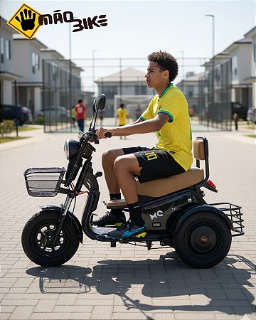 Triciclo Joy Tri 600W (Autopropelido) - Moto Chefe