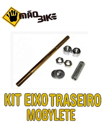 KIT EIXO TRASEIRO COMPLETO MOBYLETE