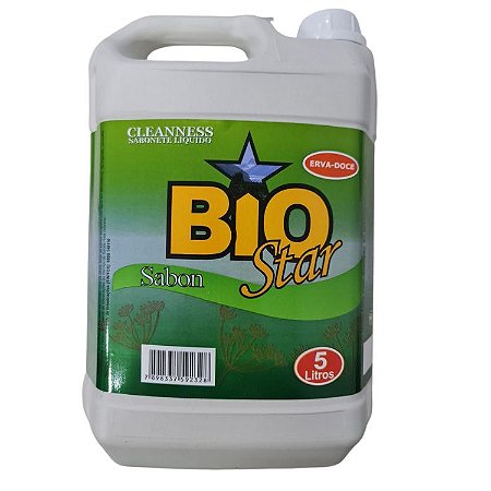 Sabonete Liquido 5L Erva Doce - Bio Stars