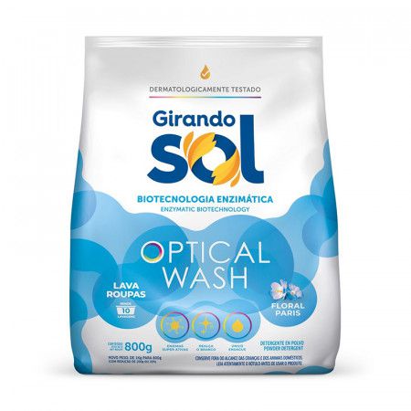 Sabão Em Pó 800g Optical Wash - Girando Sol - Stars Produtos de Limpeza -  Cuiabá e Várzea Grande