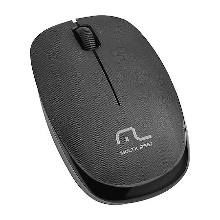 Mouse Sem Fio Preto - Multilaser