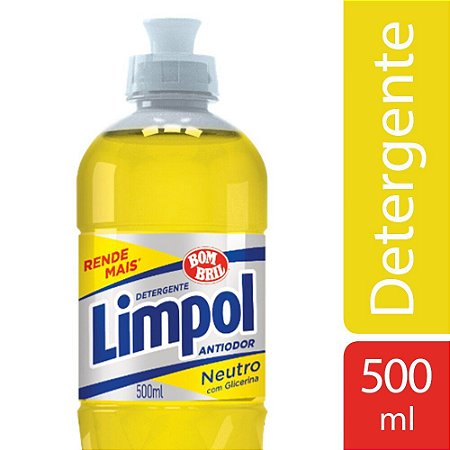 Detergente Neutro 500ml - Limpol