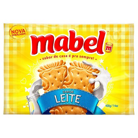 Biscoito Amantegado 330gr Leite - Mabel