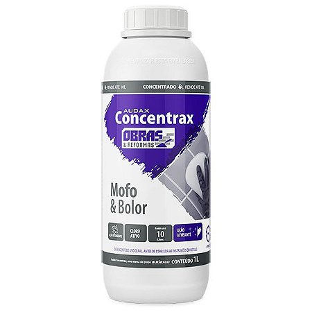 Limpador Concentrax 1L Mofo e Bolor - Audax