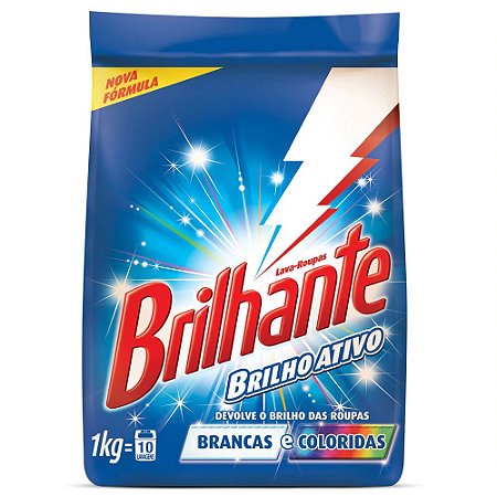 Sabão em Pó 800g - Brilhante