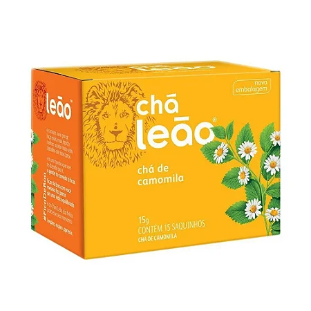 Cha Camomila 10g c/10 - Cha Leão
