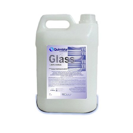 Limpa vidros 05 lt Glass concentrado 1:5 - quimistar