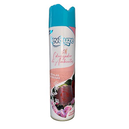 Odorizador De Ambientes Pétalas de Rosa 400ml - Lev&uze