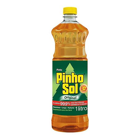 Desinfetante Pinho Sol 1,0L Tradicional - Bom Bril
