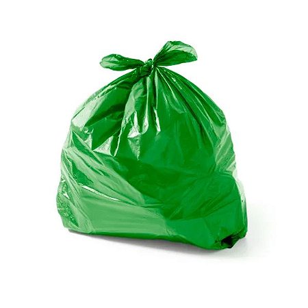 Saco Lixo Verde 100L 75X80X0,04 C/100
