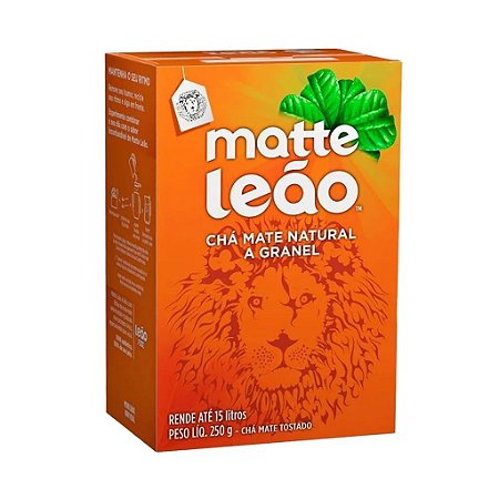 Chá Mate Tostado Matte Natural 250g - Leão