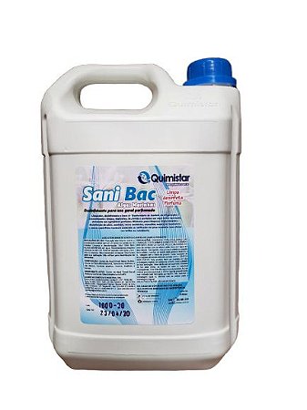 Desinfetante Sanibac 5L Algas Marinhas concentrado ate 1/20 - Quimistar