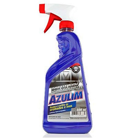 Brilha Inox Spray 500ml - Azulim