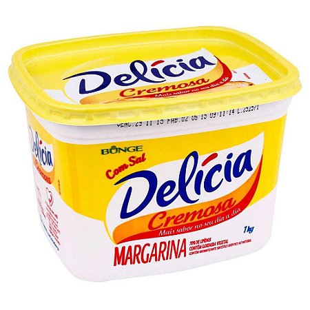 Margarina 1KG - Delícia/Qualy