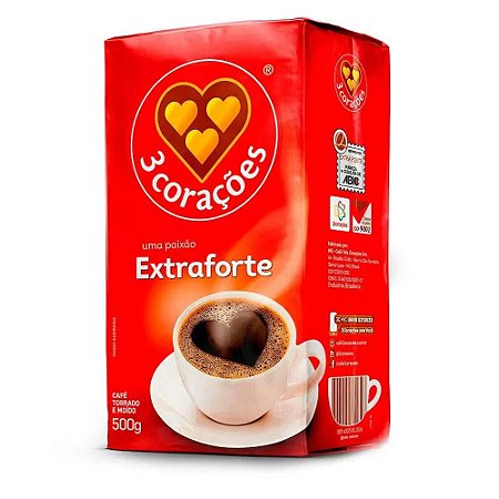 Café 500g Extra Forte - 3 Coracões