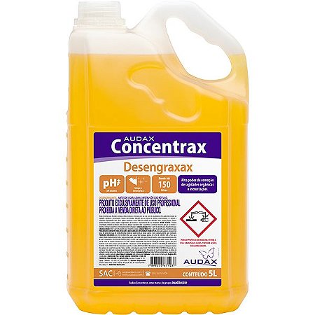 Desengordurante 5L Concentrax Desengraxax - Audax