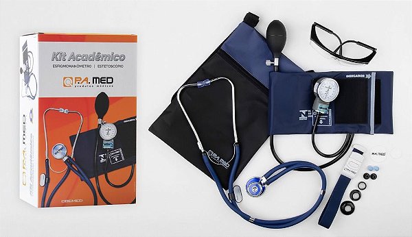 Kit Acadêmico Azul PA Med