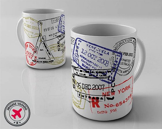 Caneca Stamps