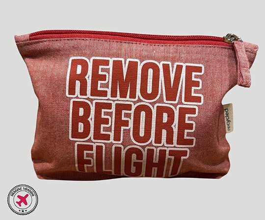 Bolsa Necessaire REMOVE BEFORE FLIGHT
