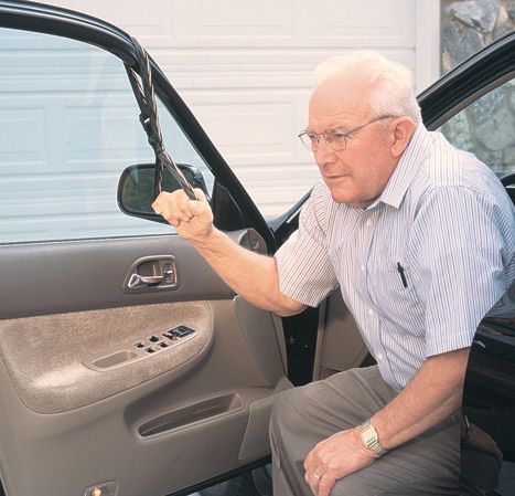 Alça para levantar do carro